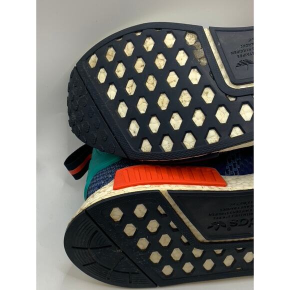 ADIDAS Men\'s Multicolor Mesh NMD_R1 Packers Sneakers SZ 9.5 main image 7